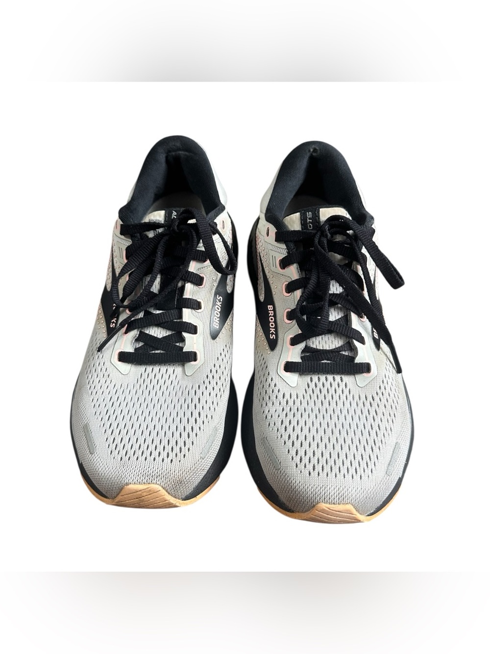 Brooks Adrenaline GTS 22 Women’s Size 8 B Gray Black Running Walking Shoes